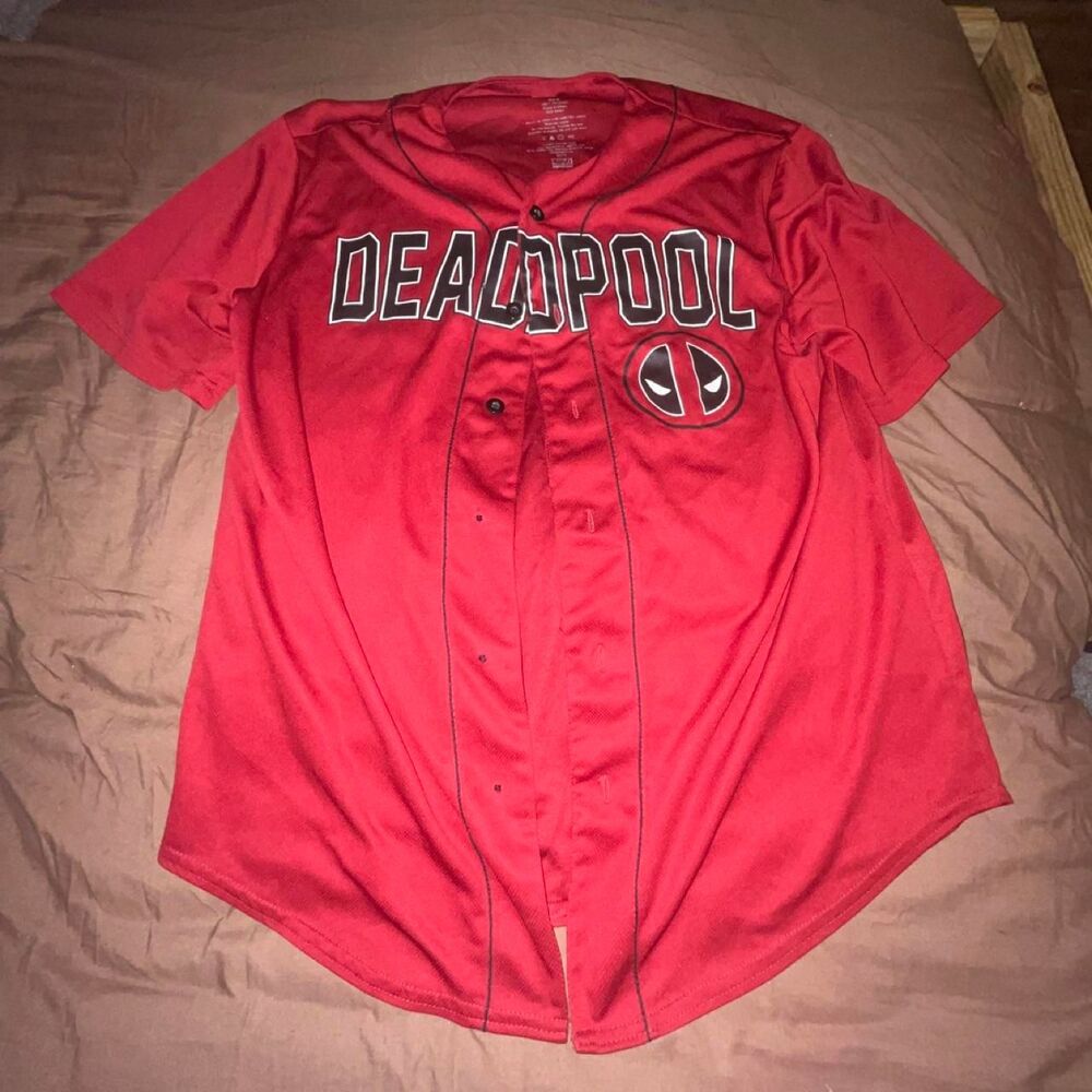 Marvel Men's Red Jersey